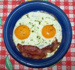 Fried Eggs and Bacon