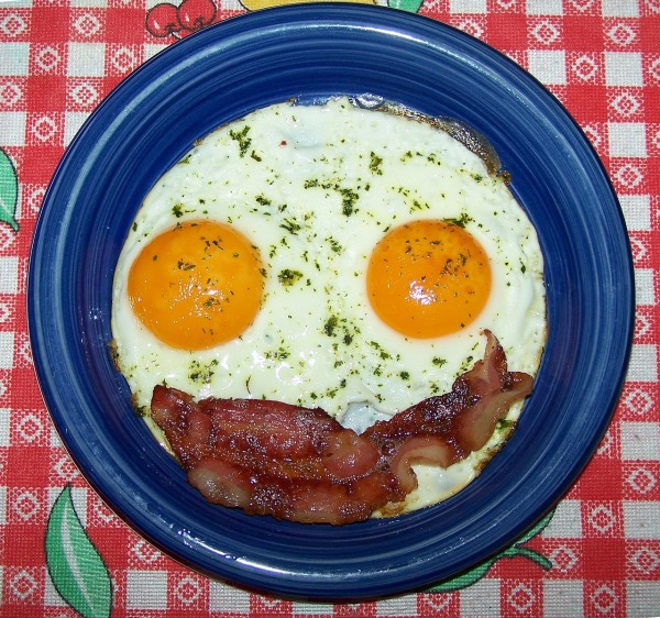 Fried Eggs and Bacon
