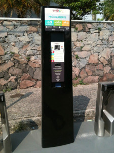 a mibici system kiosk in guadalajara jalisco