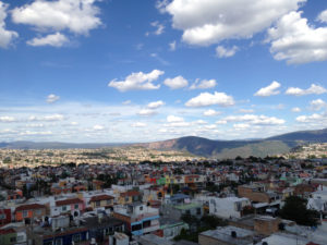 fiestas de octubre view of city north